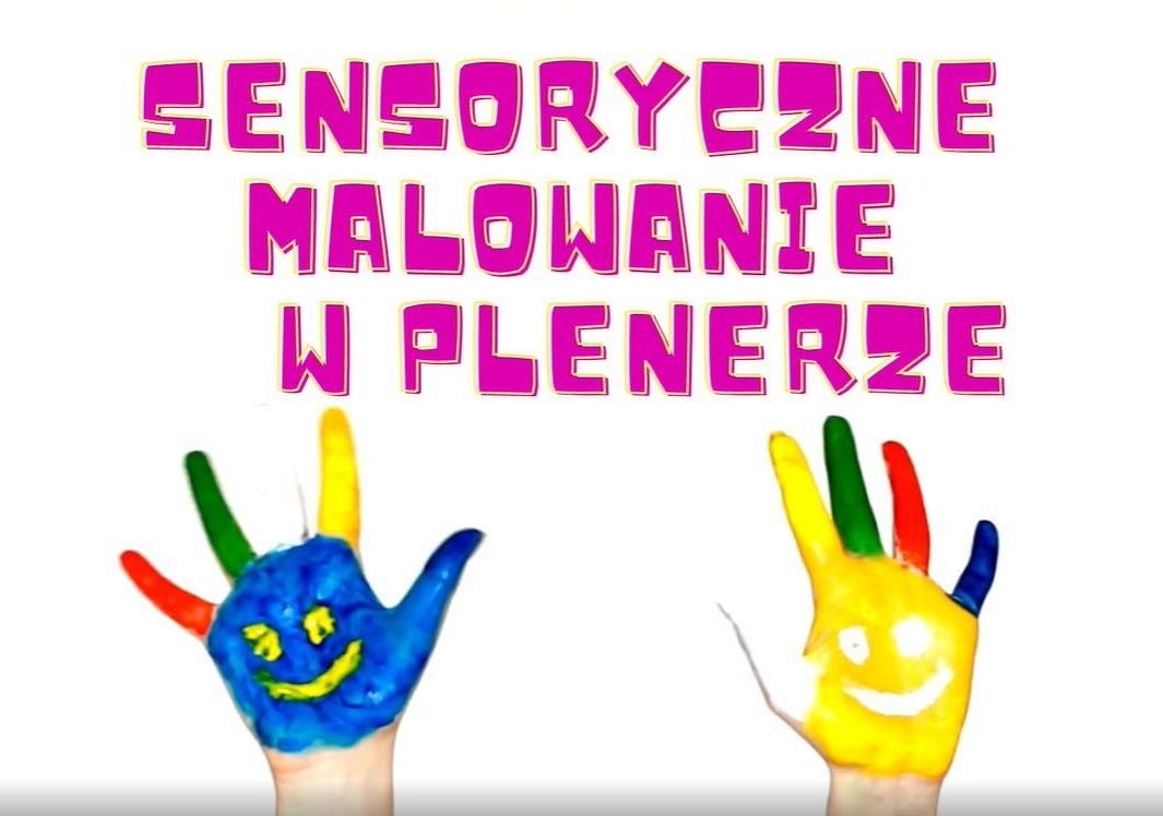 Malowanie wiosny za pomocą rąk grafika