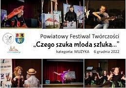 czego szuka młoda sztuka plakat