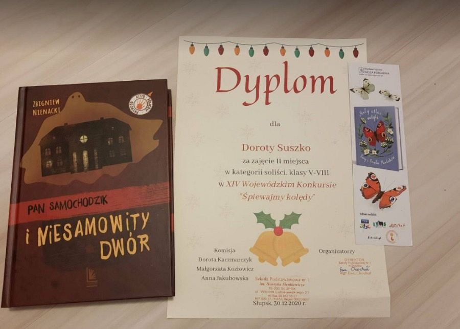  Grafika #0: Dorota Suszko laureatką XIV WOJEWÓDZKIEGO KONKURSU SZKÓŁ PODSTAWOWYCH Śpiewajmy kolędy