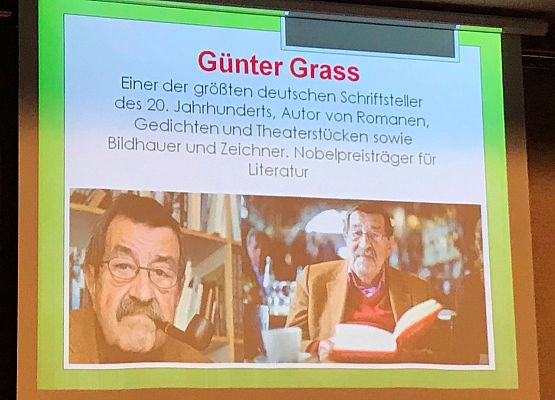 Finał  III. Wojewódzkiego Konkursu Plastyczno - Językowego  „Günter Grass - Lesen macht Spaß” grafika