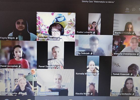Grafika 3: Szkolny Quiz "Matematyka na talerzu"
