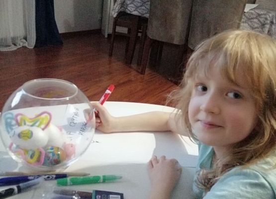 Praca wielkanocna - Zosia Tabaka grafika