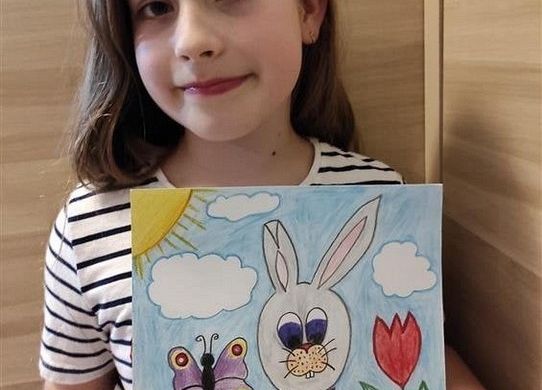 Kartka wielkanocna grafika