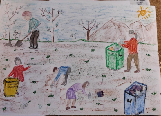 Filip Podborączyński Dzień Ziemi