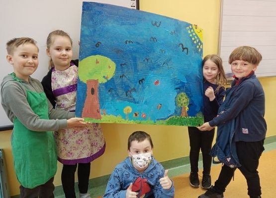 wiosenni malarze F. Kowalczyk, J. Brzeski