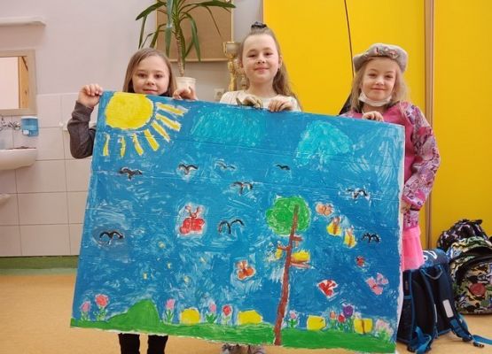 wiosenni malarze, K. Płotka, M. Kendyś, L. Rudnicka