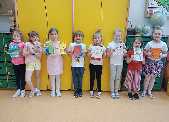 Kartka na dzień dziecka kl. 1a