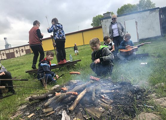 Przy ognisku z Panią Grażynką
