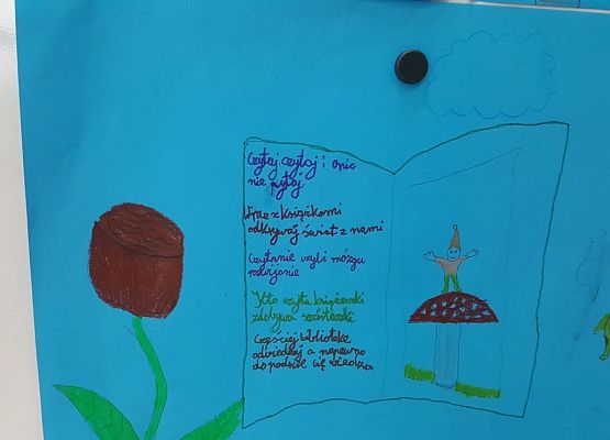 plakat 5a z książką