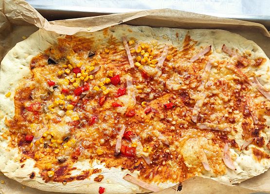 Grafika 19: „Czas na zdrową pizzę”