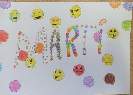 imię Martyna wykropkowane