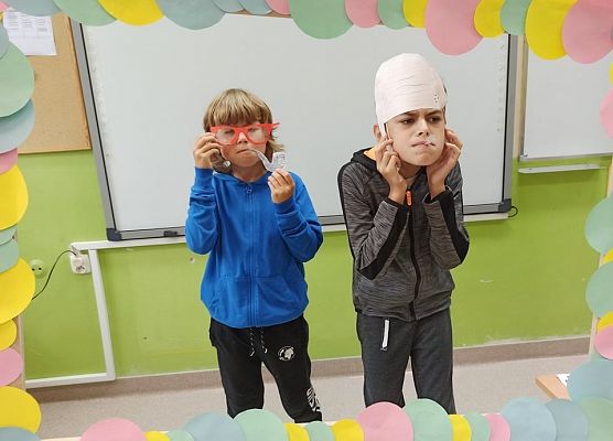 Dorian i Artur w foto budce