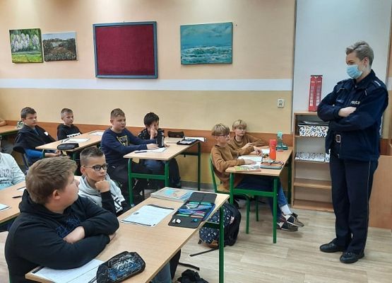 Grafika 1: Jestem bezpieczny w Internecie - spotkanie profilaktyczne.