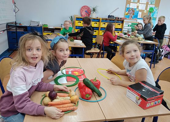 warzywna matematyka, M. Kendyś, K. Lewandowska, II a