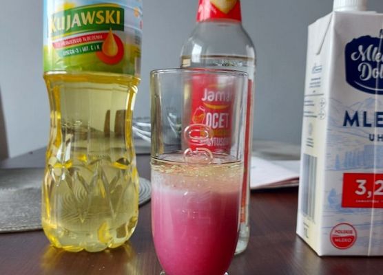 badamy gęstość mleka, oleju,