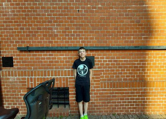 Dawid obok Pręta Chełmińskiego