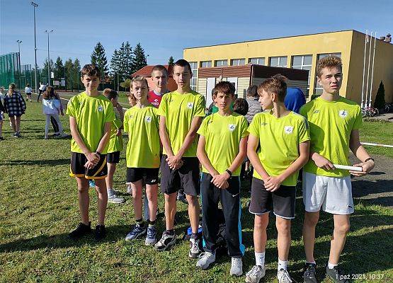 Igrzyska Młodzieży zespół chłopców z NWL
