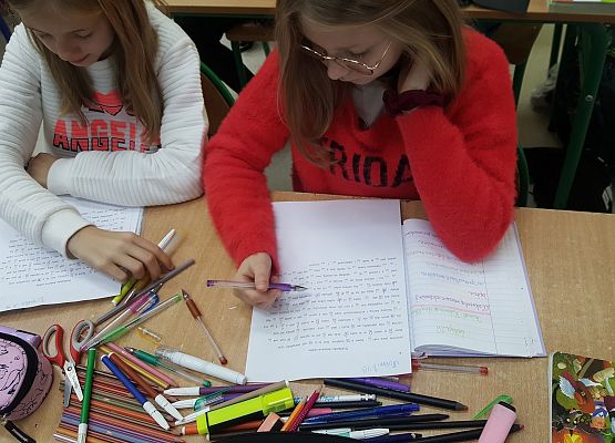 4b kolorowe dyktando