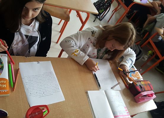 6a kolorowe dyktando