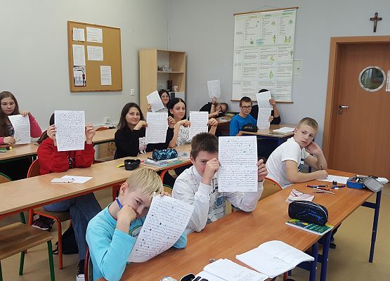 8c kolorowe dyktando