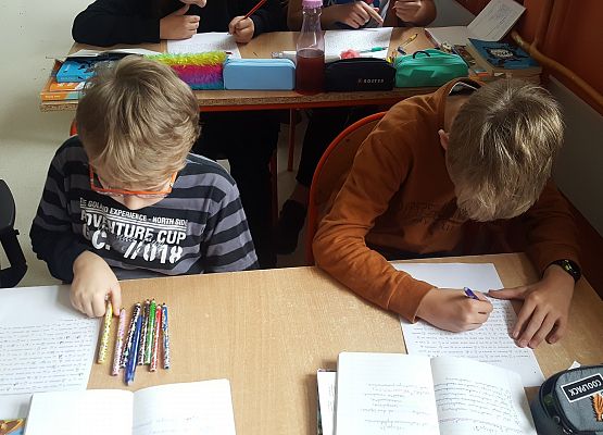 kolorowe dyktando w 6a