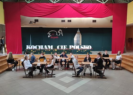 klasy młodsze podczas konkursu