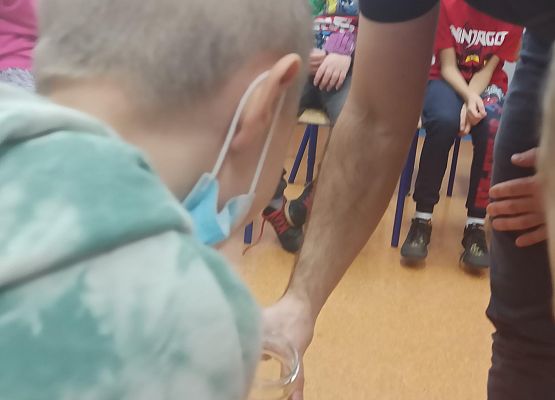 Tymon Ptaszek, Michał Białas i Maja Przygocka z 2b