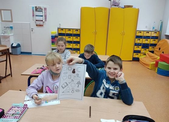 andrzejki, A. Kotłowski, A. Tabaka, kl. II a