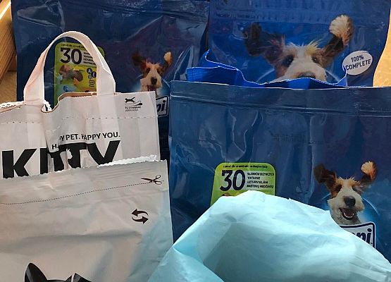 karma dla zwierząt ze schroniska