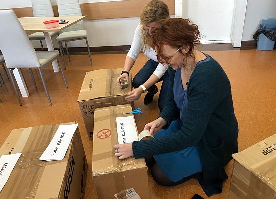 zamykanie ostatnich pudełek