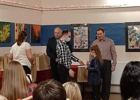 Gminny Konkurs na Kartkę lub Stroik świąteczny, K. Lewandowska, kl. 2a