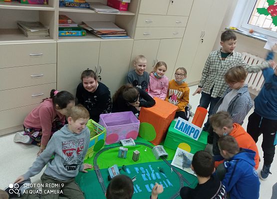 nasza makieta O psie, który jeździł koleją