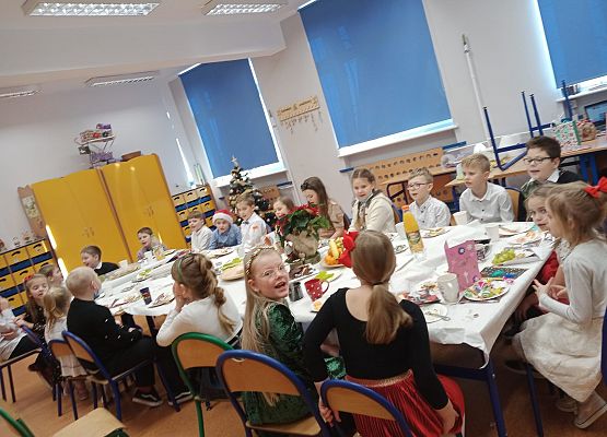Wigilia w klasie 2a