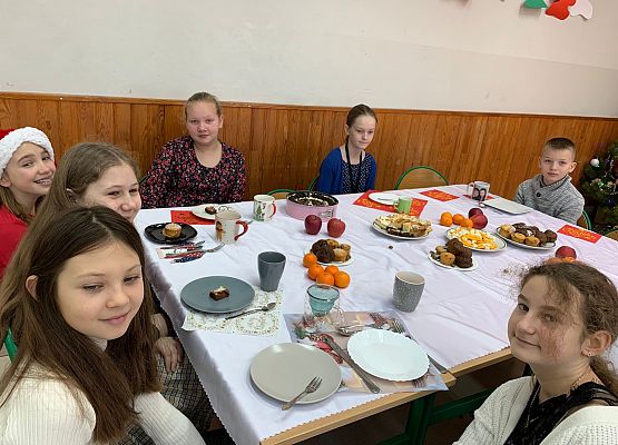 Wigilia w klasie 5a