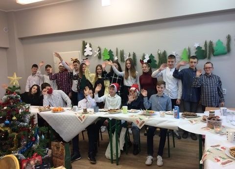 Wigilia w klasie 7b