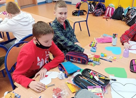 Walentynki, M. Hinz, kl. II b