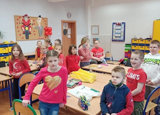 Walentynki, kl. II b