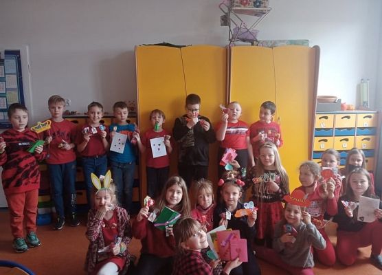 Walentynki, klasa II a