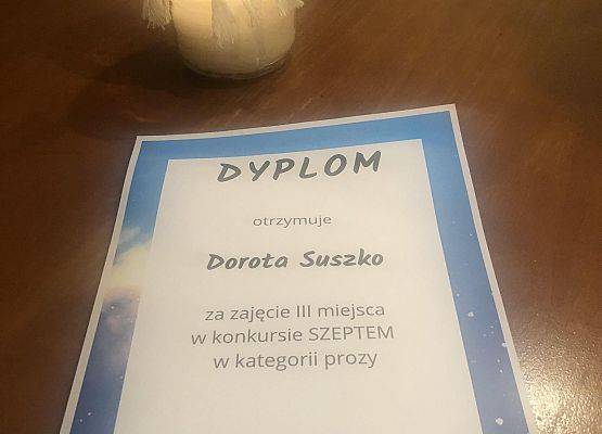 Dyplom Doroty Suszko