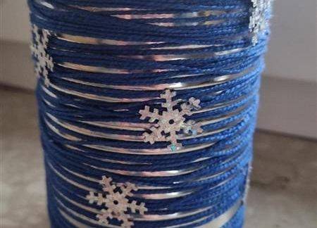 organizer ze śnieżynkami