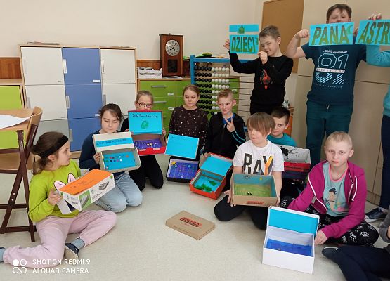 Grafika 8: „Czytam z klasą lekturki spod chmurki” - MODUŁ II