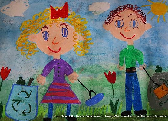 Grafika 1: "Wiosenne porządki w przyrodzie"