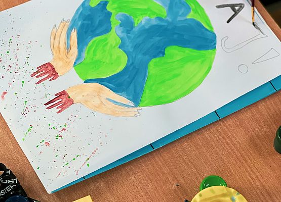 Plakat dbaj o Ziemię