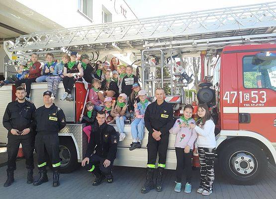 wizyta w PSP, kl. 2a