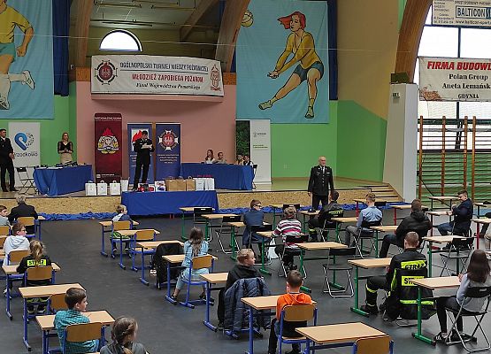 Kajetan podczas ustnej części wojewódzkiego etapu OTWP