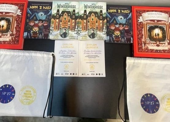 podsumowanie maratonu czytelniczego nagrody kl.2a