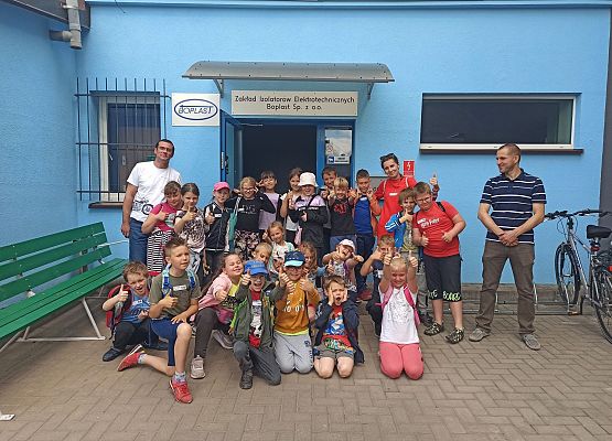 wycieczka do Boplastu kl 2b