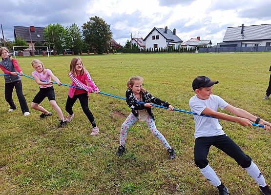 4a podczas przeciągania liny