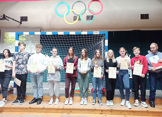 Radny Gminy Nowa Wieś Lęborska ufundował dla najlepszych sportowców nagrody