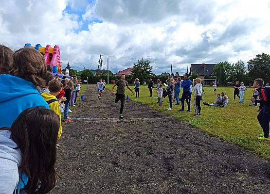 Maciek podczas sztafety